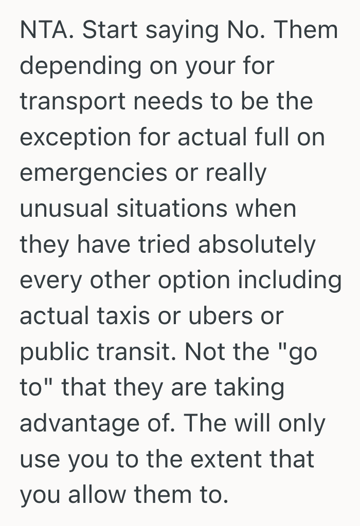 Screenshot 2025 09 03 at 1.29.03 PM Young Woman Tried To Help Her Family When They Needed Rides, But When Her Mom Expected Her To Start Driving Someone She Barely Knew, She Refused