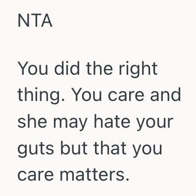 Screenshot 2025 09 04 at 11.34.36 AM Worried Big Sis Called The Police For A Wellness Check On Her Little Sis, But Now She Wonders If That Was A Bad Idea
