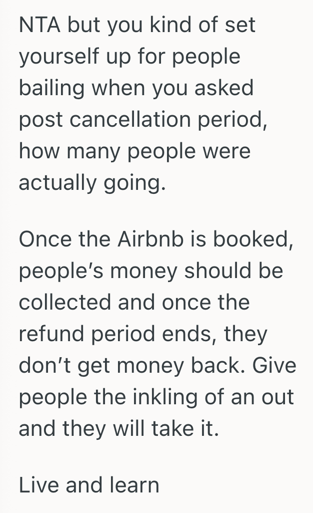 Screenshot 2025 09 04 at 4.00.46 PM Half Her Friend Group Canceled On Her Los Angeles Birthday Weekend Plans, So Her Special Celebration Turned Into A Massive Financial Headache