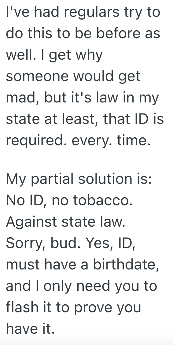 Screenshot 2025 09 04 at 4.45.11 PM Woman Doesnt Have Her ID, But Insists The Employee Sell To Her Anyway. So Instead Of Giving Up, She Tries Using A Random Guys ID.