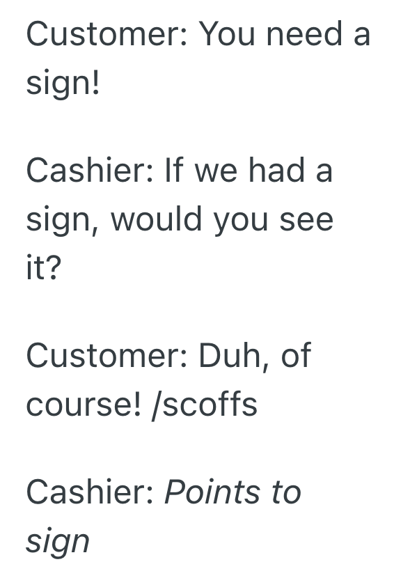 Screenshot 2025 09 04 at 5.06.01 PM Customer Tries To Pay With Cash At A Card Only Self Checkout Machine, So The Employee Embarrasses Him Into Silence
