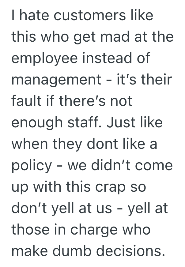 Screenshot 2025 09 04 at 7.07.26 PM Only One Employee Was Working During A Busy Holiday, But One Customer Refused To Be Patient And Understanding