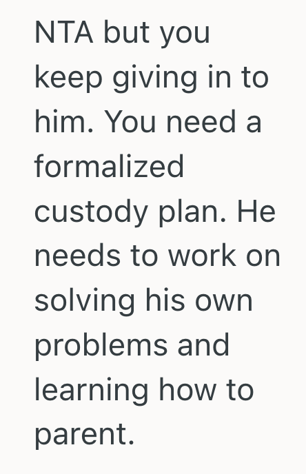 Screenshot 2025 09 04 at 9.04.45 AM Ex Only Takes Children When Its Convenient For Him, Leaving The Mother Questioning Their Arrangement