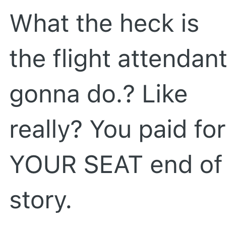 Screenshot 2025 09 05 at 10.31.06 PM Family With A Baby Asked A Passenger To Switch Seats So They Could Sit Together, But She Politely Refused