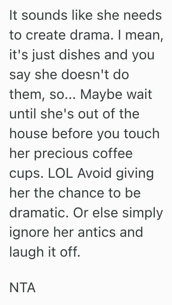Screenshot 2025 09 05 at 12.12.11 PM He Tried To Help By Cleaning The Dishes, But His Wife Critiqued Where He Put The Coffee Cups. So His Nice Gesture Spiraled Into An Unfortunate Fight.