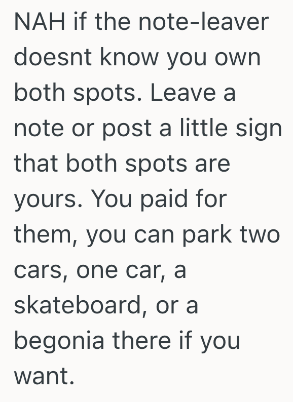 Screenshot 2025 09 05 at 12.34.00 PM Couple Only Has One Car, But Since They Have Two Parking Spots, They Park In The Middle Of The Two Spots