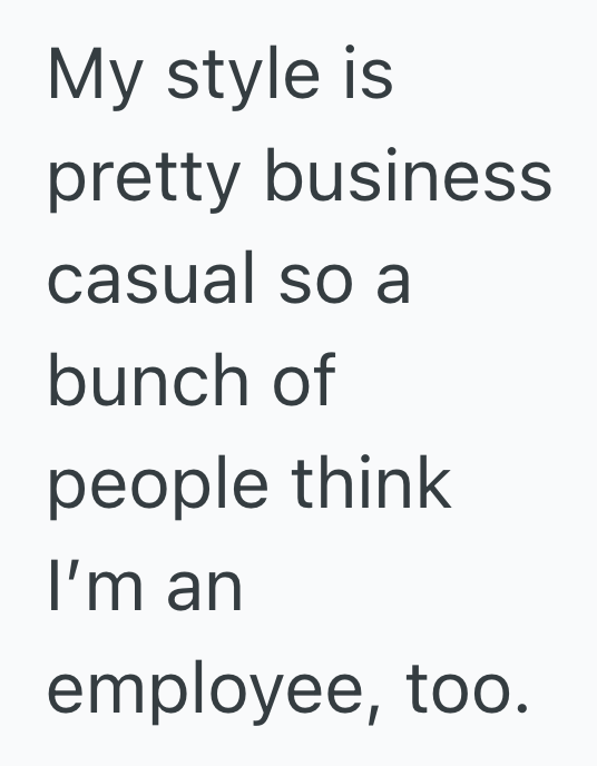 Screenshot 2025 09 05 at 6.24.29 PM She Dressed Up For A Trip To The Craft Store, So Multiple Confused Customers Thought She Worked There