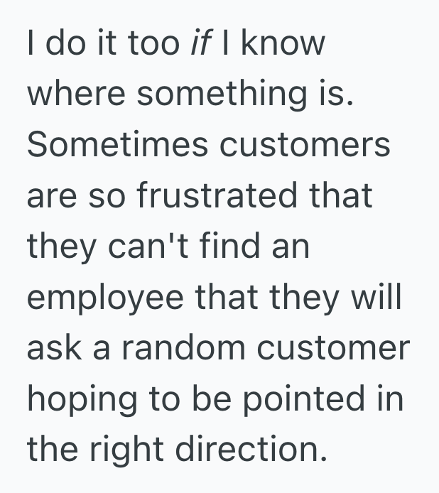 Screenshot 2025 09 05 at 6.44.35 PM Retail Employee Just Wanted To Grab Lunch After Their Shift, But A Confused Shopper Made Them Clock In Overtime At A Store They Didnt Even Work At