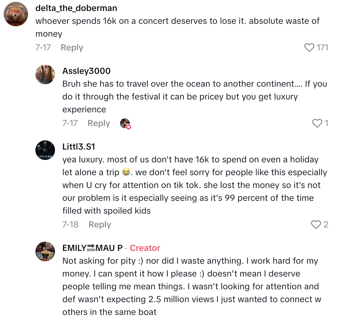 Screenshot 2025 09 06 at 8.24.56 AM An Electronic Music Fan Spent $16,000 On A Trip To The Tomorrowland Festival And The Main Stage Burned Down