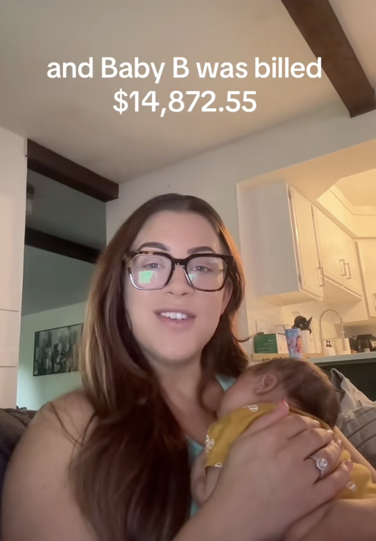 woman talking about having chiildren