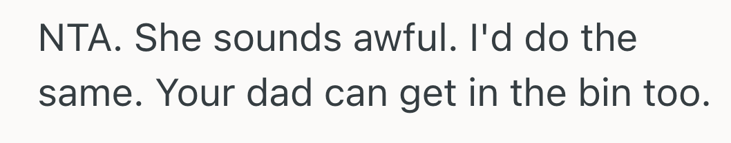 Screenshot 2025 09 07 at 10.04.47 PM Her Stepmom Has Always Been Rotten To Her And Now She And Her Dad Are Pressuring Her To Come See Their New House