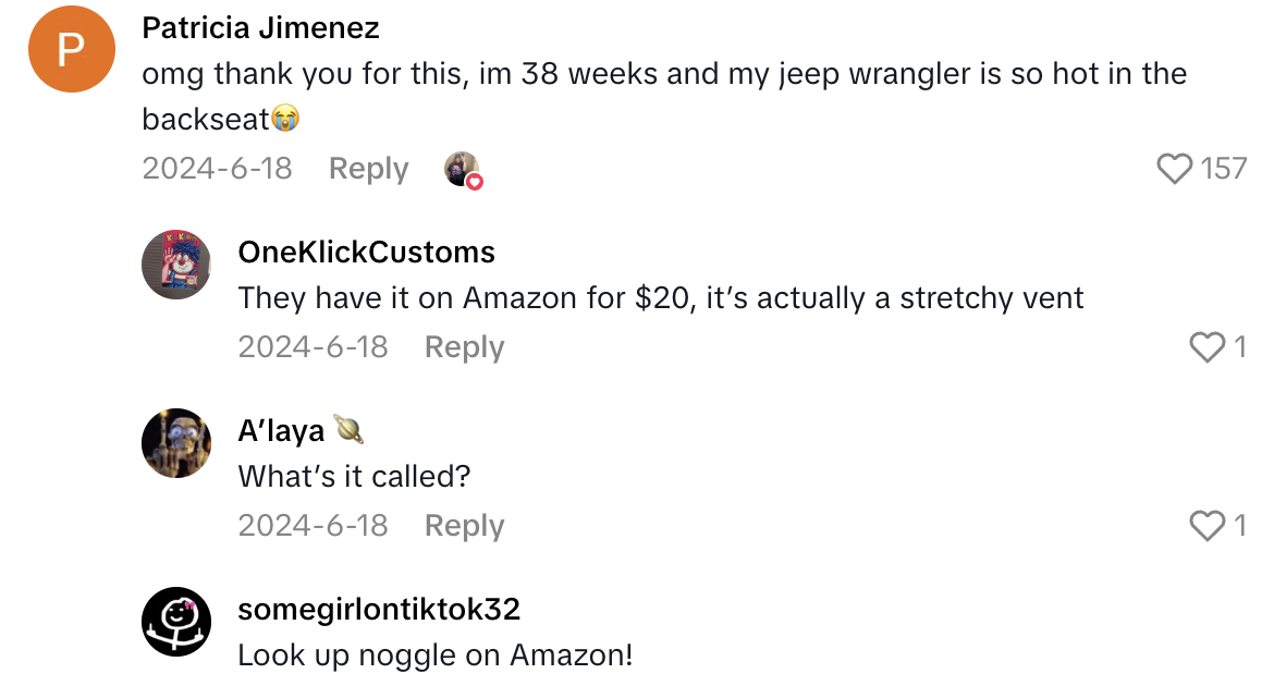 Screenshot 2025 09 07 at 3.21.43 PM A Mom Showed How She Cools Off Her Baby In The Back Of Her Car With A Dollar Tree Hack