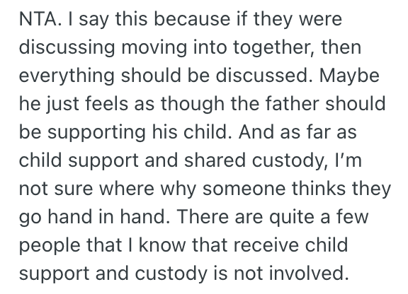 Screenshot 2025 09 07 at 3.22.36 PM Boyfriend Raised Concerns About His Girlfriends Child And The Lack Of Financial Support Shes Getting, But She Told Him Its None Of His Business
