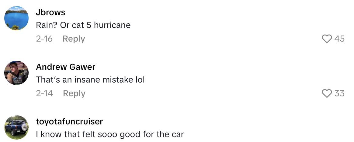 Screenshot 2025 09 07 at 5.52.09 PM A Driver Left The Sunroof Of His Mercedes Open And It Caused A Lot Of Problems