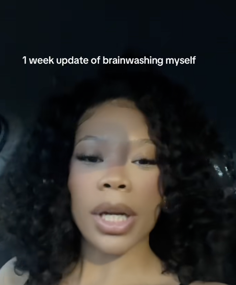 woman talking to tiktokkers