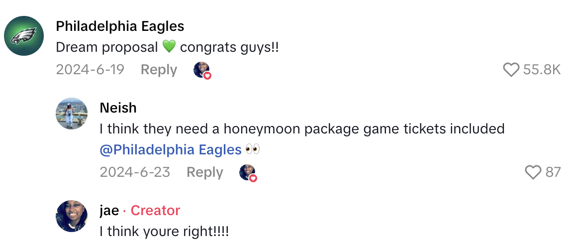 Screenshot 2025 09 07 at 6.42.23 PM Where I thought he was going to propose vs...   A TikTokkers Boyfriend Proposed To Her When She Least Expected It