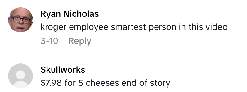 Screenshot 2025 09 07 at 6.47.44 PM A Shopper Was Surprised By The Great Deal She Got On Cheese At A Grocery Store