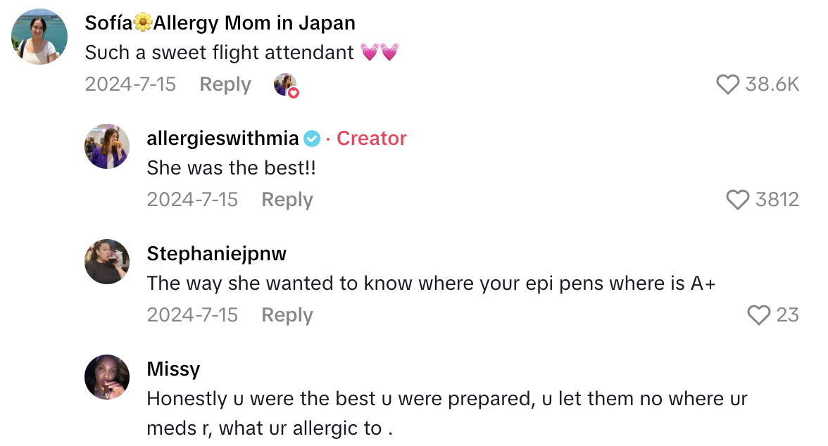 Screenshot 2025 09 07 at 6.53.50 PM A Traveler With Severe Allergies Asked To Board Her Plane Early So She Could Clean Her Seat