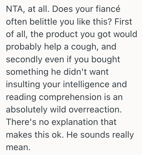 Screenshot 2025 09 08 at 09.57.21 She Tried To Help Her Fiancé Feel Better When They Both Had Colds, But His Behavior Only Served To Make Her Feel Worse