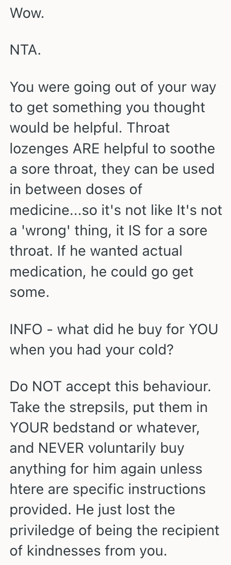 Screenshot 2025 09 08 at 09.57.50 She Tried To Help Her Fiancé Feel Better When They Both Had Colds, But His Behavior Only Served To Make Her Feel Worse