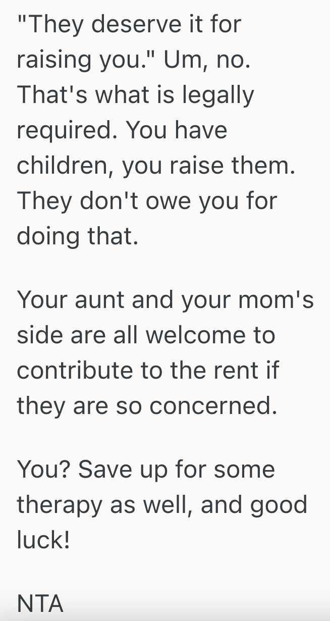 Screenshot 2025 09 08 at 1.43.52 PM Daughter Moved Out Of Her Parents House As Soon As She Could, But Now Her Parents Need Help Paying Their Rent