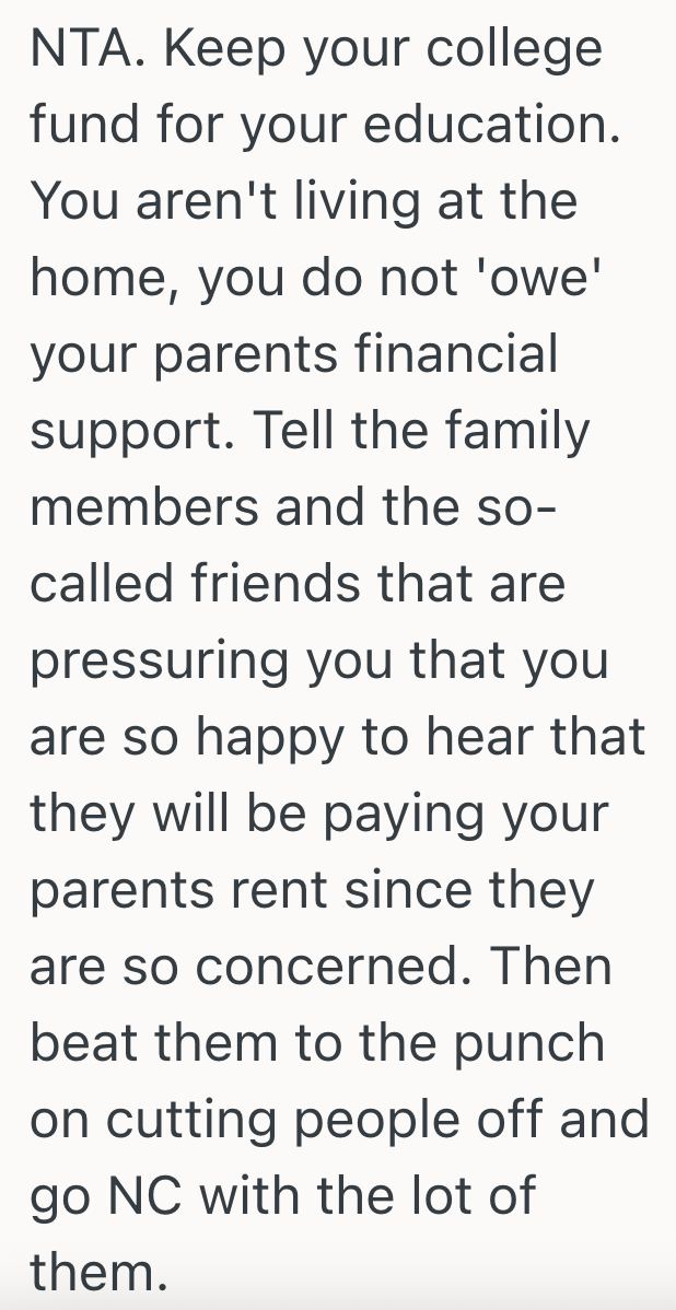 Screenshot 2025 09 08 at 1.44.56 PM Daughter Moved Out Of Her Parents House As Soon As She Could, But Now Her Parents Need Help Paying Their Rent