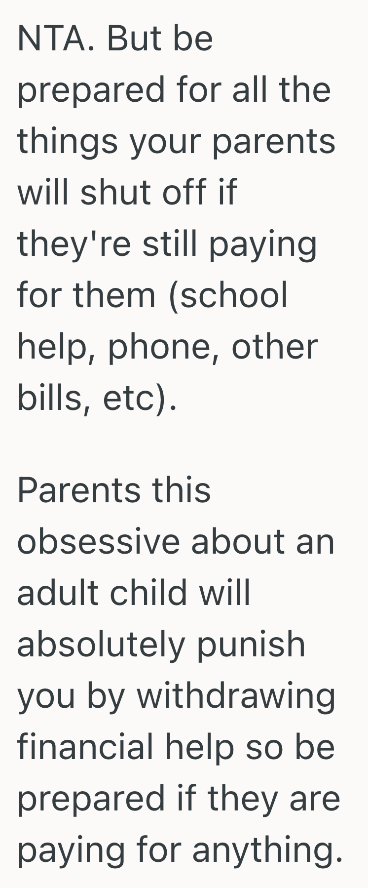 Screenshot 2025 09 08 at 3.44.34 PM Her Parents Obsessively Tracked Her Every Move At College, So She Considered Cutting Off Their Life360 Access For Good