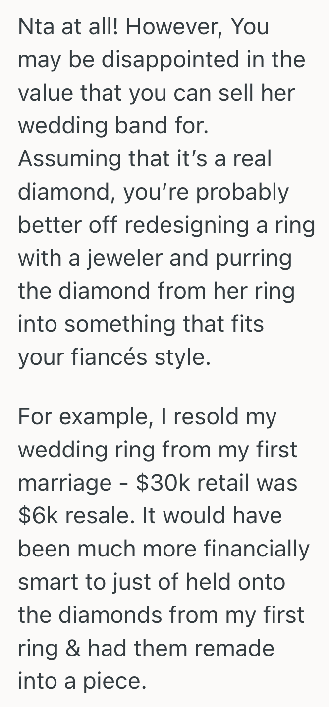 Screenshot 2025 09 08 at 4.24.26 PM She Wants To Sell Her Grandmother’s Ring To Buy A New Wedding Band, But Her Father Accused Her Of Disrespecting Their Family