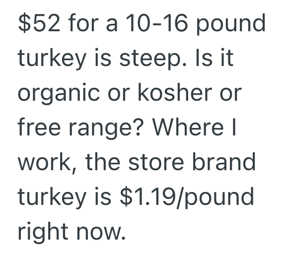 Screenshot 2025 09 09 at 12.23.36 PM Customer Doesnt Spend Enough To Get A Discount On A Turkey, So She Goes To The Service Desk To Complain