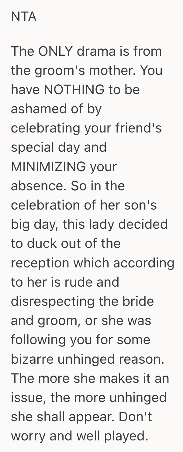 Screenshot 2025 09 09 at 12.31.22 PM Wedding Guest With Dietary Restrictions Discreetly Brought Her Own Meal From Home, But The Grooms Mother Accused Her Of Disrespecting The Family