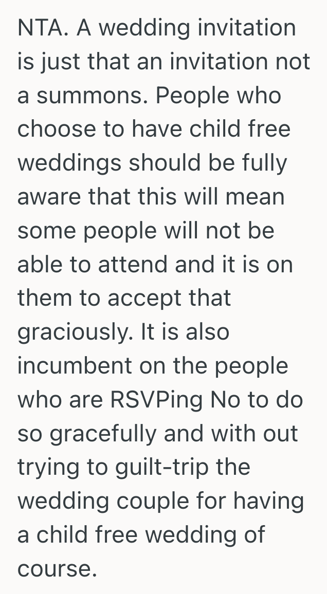 Screenshot 2025 09 09 at 4.56.09 PM His Cousin Wanted A Child Free Wedding, So He Stayed Away Due To Lack Of Childcare And Faced Backlash For It