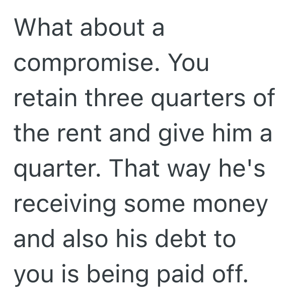 Screenshot 2025 09 10 at 10.28.52 PM Her Partner Owes Her Money, So She Is Thinking About Keeping His Share Of Their Subtenants Rent