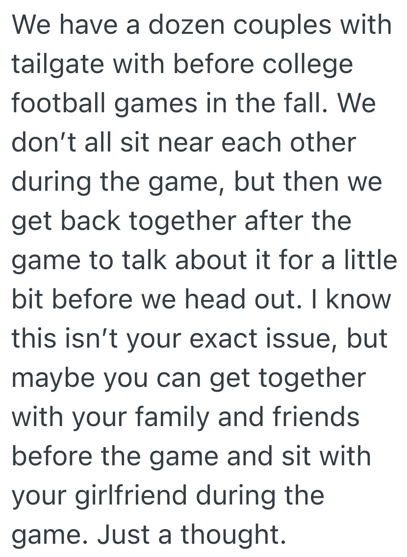 Screenshot 2025 09 10 at 11.01.52 AM Woman Gets Upgraded Tickets To Football Game, But Her Boyfriend Refuses To Leave Their Friends Behind