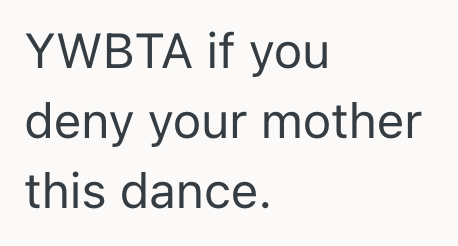 Screenshot 2025 09 10 at 11.19.04 PM His Mom Has Always Wanted A Mother Son Dance At His Wedding, But His Fiancée Doesnt Want This Dance To Happen