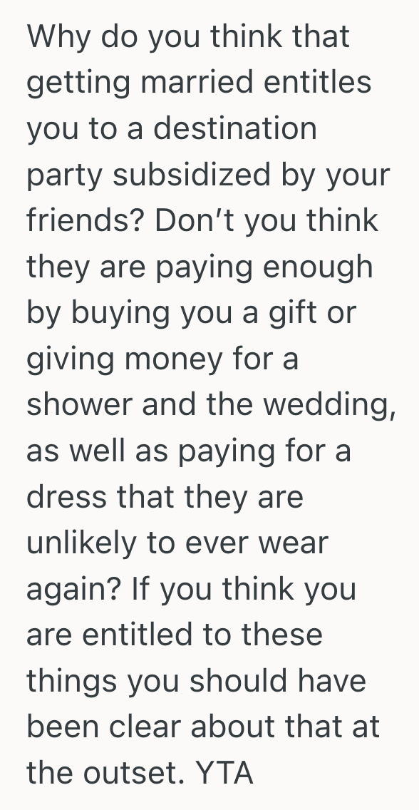 Screenshot 2025 09 10 at 2.52.02 PM She Went To Vegas Expecting Her Bridesmaid To Pay For Everything, But Her Friend Called Her Out For Being Selfish