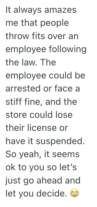 Screenshot 2025 09 11 at 11.49.41 AM Employee Insists On Seeing ID When A Teenager Tries To Buy Her Mom Booze, So The Girls Mom Flips Out And Yells At The Manager