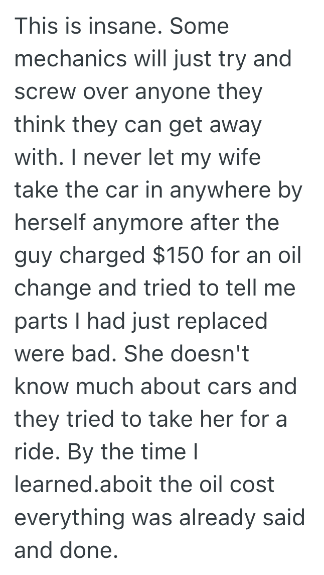 Screenshot 2025 09 11 at 4.41.58 PM A Dishonest Mechanic Tried To Scam An Older Woman Out Of Thousands, So An Honest Worker Stepped In And Saved Her