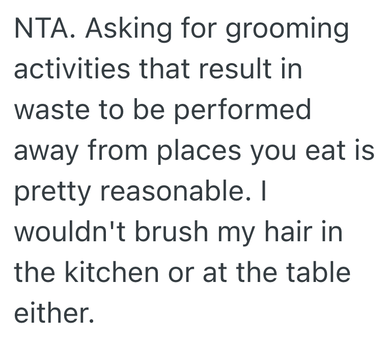 Screenshot 2025 09 11 at 8.02.14 AM Husband Clips Toenails At The Dining Room Table, But His Wife Thinks Thats Really Gross