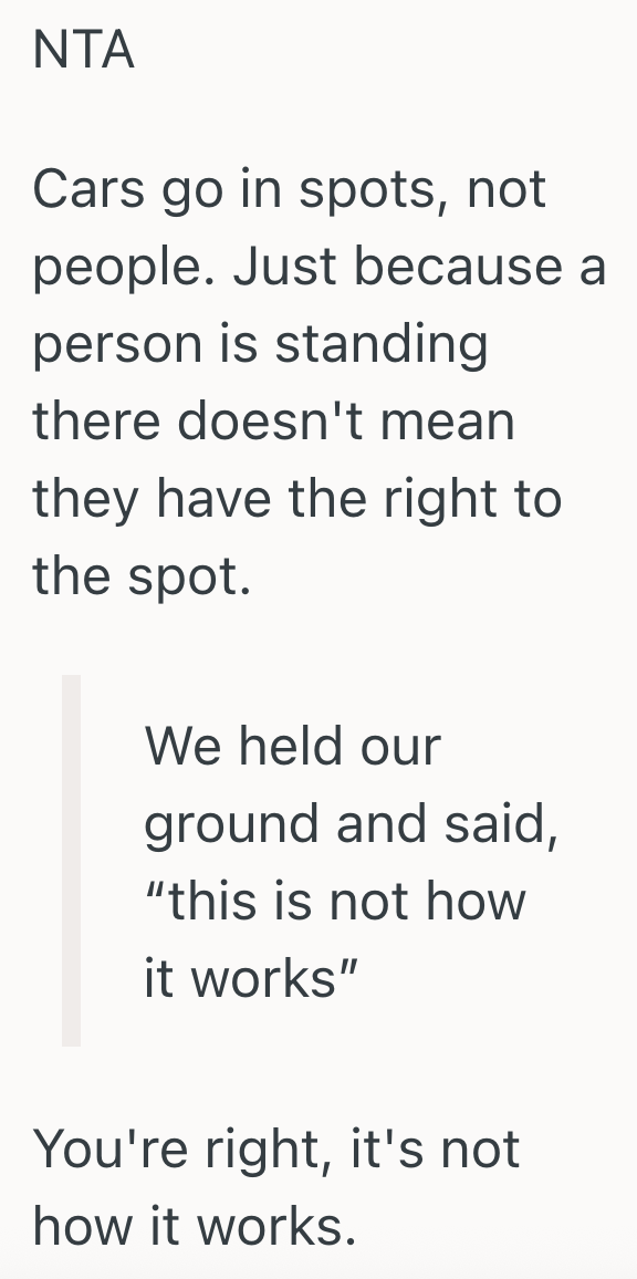 Screenshot 2025 09 11 at 8.12.04 PM Teenager Tries To Hold Parking Spot For His Mom By Standing In The Spot, But Another Car Makes The Teen Move