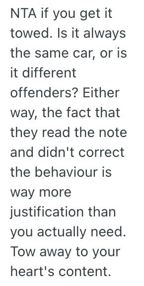 Screenshot 2025 09 11 at 8.45.17 AM Someone Keeps Parking In Their Spot At Their Apartment Complex, And Theyre Ready To Call A Tow Truck To Haul The Car Away