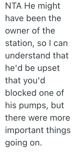 Screenshot 2025 09 11 at 8.47.46 AM Driver Left Their Car At A Gas Pump To Help Out Victims Of An Accident, And A Gas Station Worker Yelled At Them