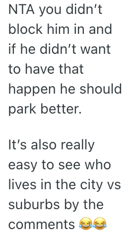 Screenshot 2025 09 11 at 9.06.53 AM He Parked Close To Someones Bumper Who Double Parked, And The Guy Yelled At Him About It