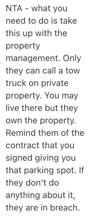 Screenshot 2025 09 11 at 9.14.13 AM A Neighbor Wont Stop Taking Their Parking Spot, So They Want To Get His Car Towed