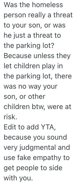 Screenshot 2025 09 11 at 9.32.02 AM Parent Saw A Homeless Person Camped Out In Their Sons Daycare Parking Lot, So They Alerted Authorities And Had Them Removed