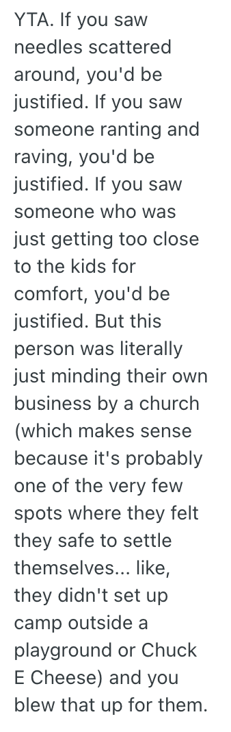 Screenshot 2025 09 11 at 9.32.13 AM Parent Saw A Homeless Person Camped Out In Their Sons Daycare Parking Lot, So They Alerted Authorities And Had Them Removed