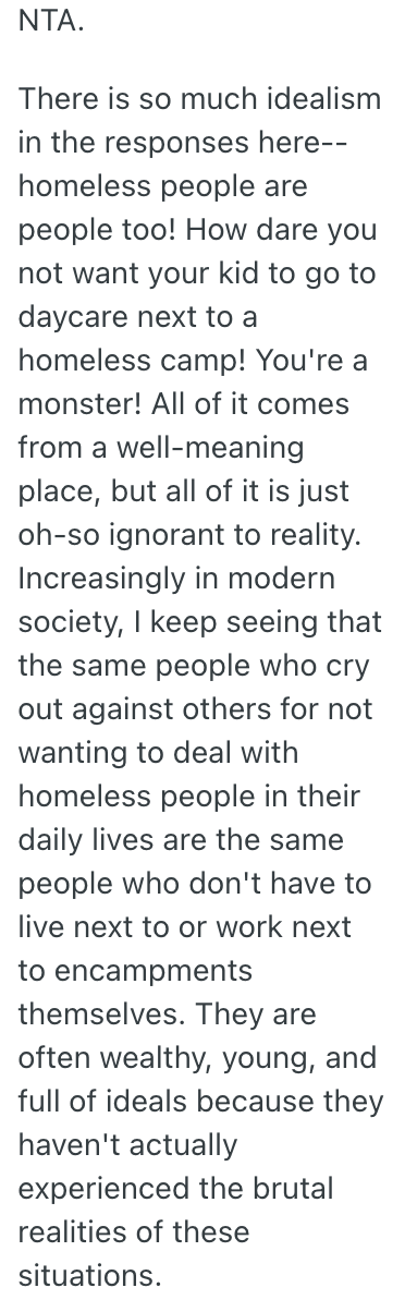 Screenshot 2025 09 11 at 9.33.13 AM Parent Saw A Homeless Person Camped Out In Their Sons Daycare Parking Lot, So They Alerted Authorities And Had Them Removed