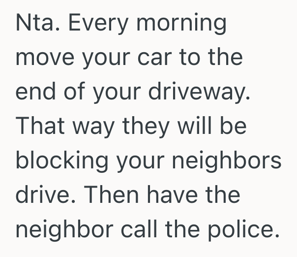 Screenshot 2025 09 12 at 1.36.52 PM Homeowner Is Annoyed At Parent Who Partially Blocks Their Driveway During School Pick Up, So Theyre Thinking About Reporting Them To The City Or The School