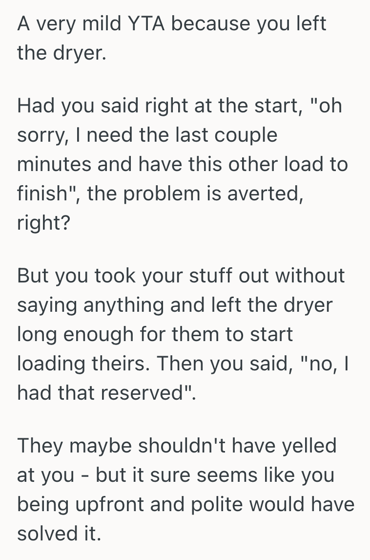 Screenshot 2025 09 12 at 10.14.54 AM A Neighbor Tried To Jump Ahead In Line In The Communal Laundry Room, So A Dryer Disagreement Exploded Into A Passive Aggressive Showdown
