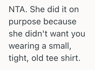 Screenshot 2025 09 12 at 12.42.08 PM Woman Valued A Sentimental Shirt, So She Was Crushed When Her Mom Let Her Grandma Cut It Up
