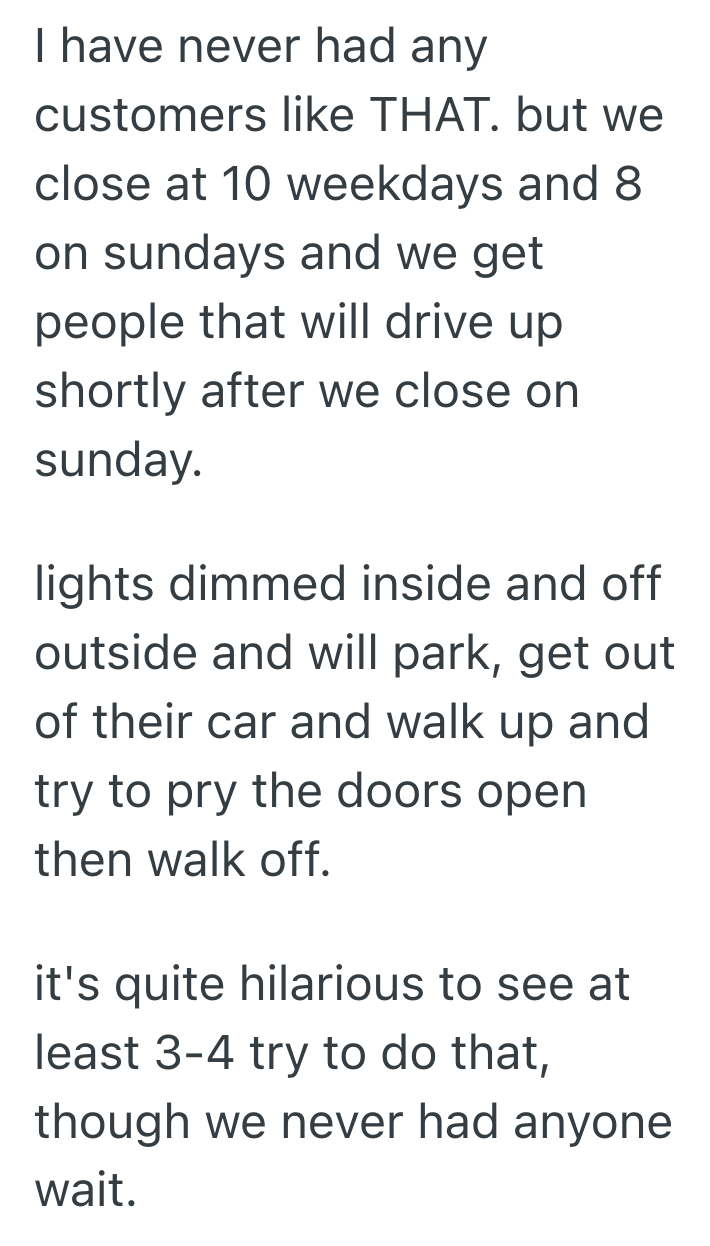 Screenshot 2025 09 12 at 4.34.37 PM Customer Refused To Take A Stores Closing Time Seriously, So He Stood Outside And Antagonized The Employees